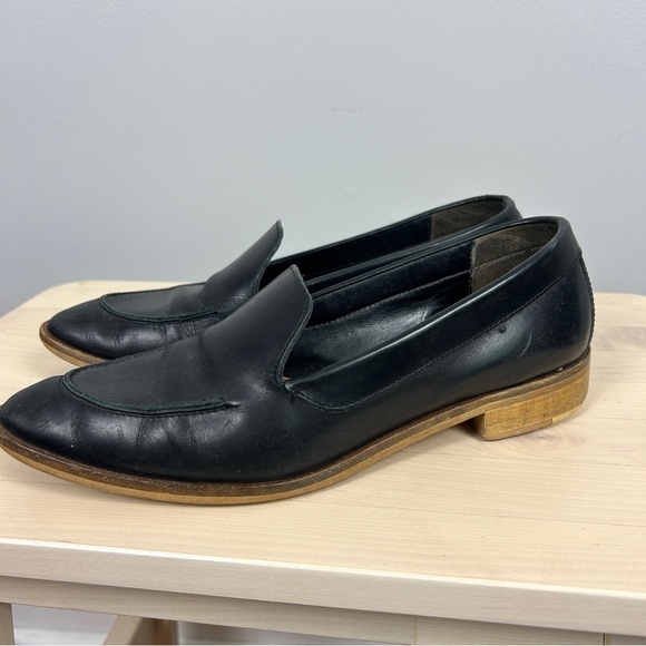 Everlane Shoes - EVERLANE The Modern Loafer Black Leather‎ Size 8 Classic Career